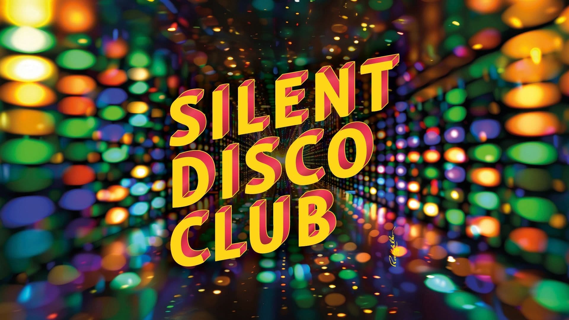 Promotional graphic for Silent Disco Club