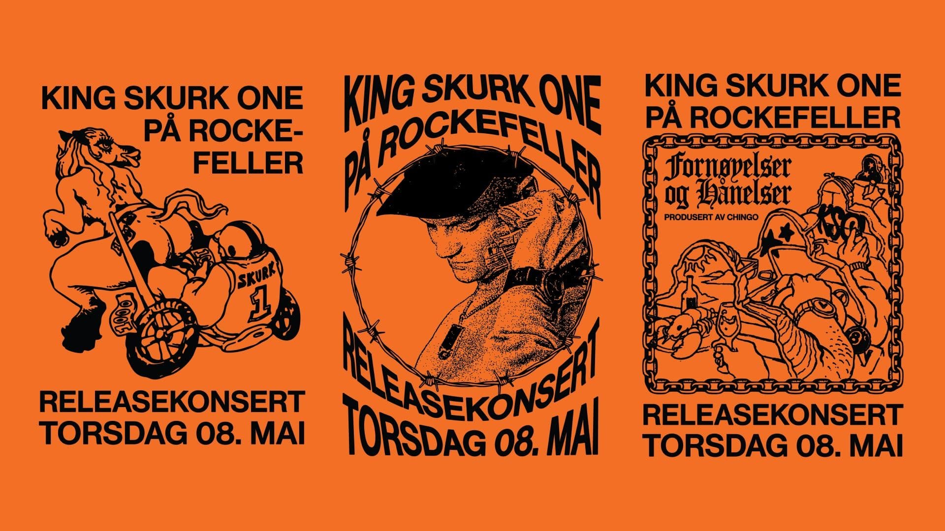 Promotional graphic for KingSkurkOne