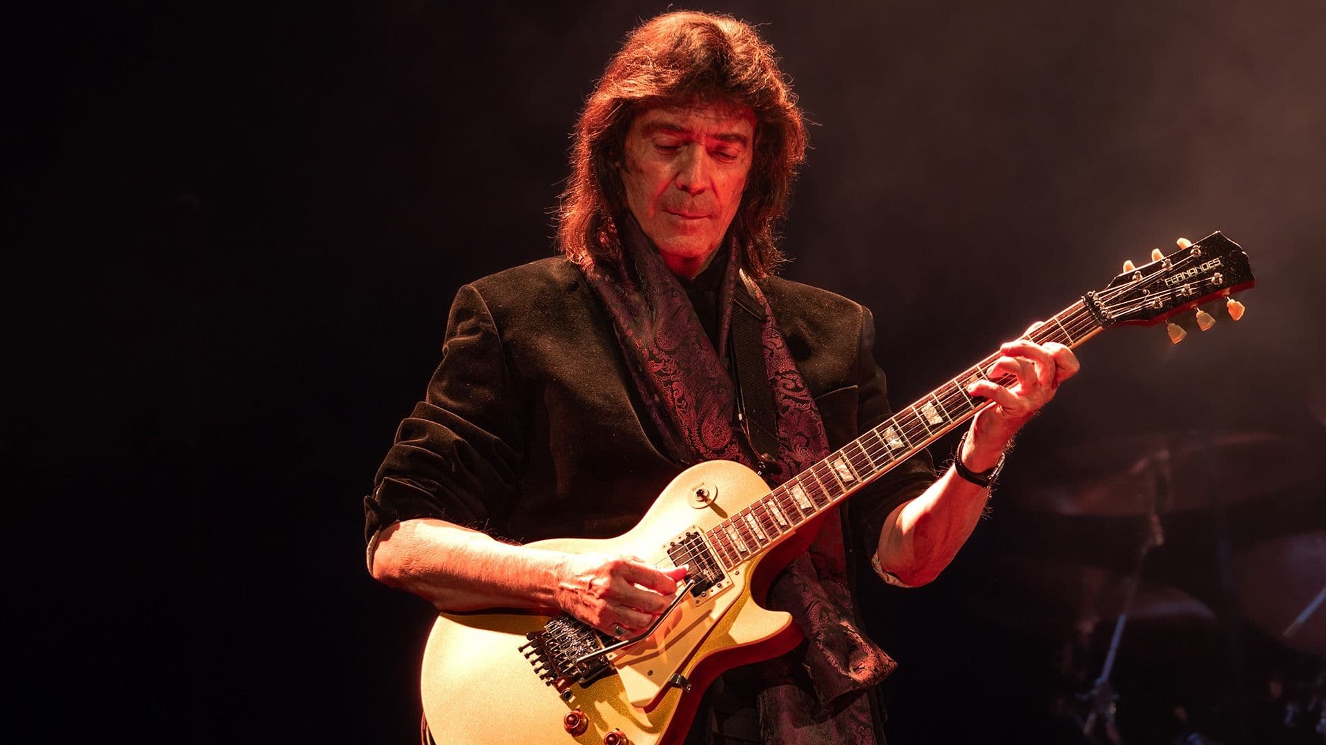 Promotional graphic for Steve Hackett