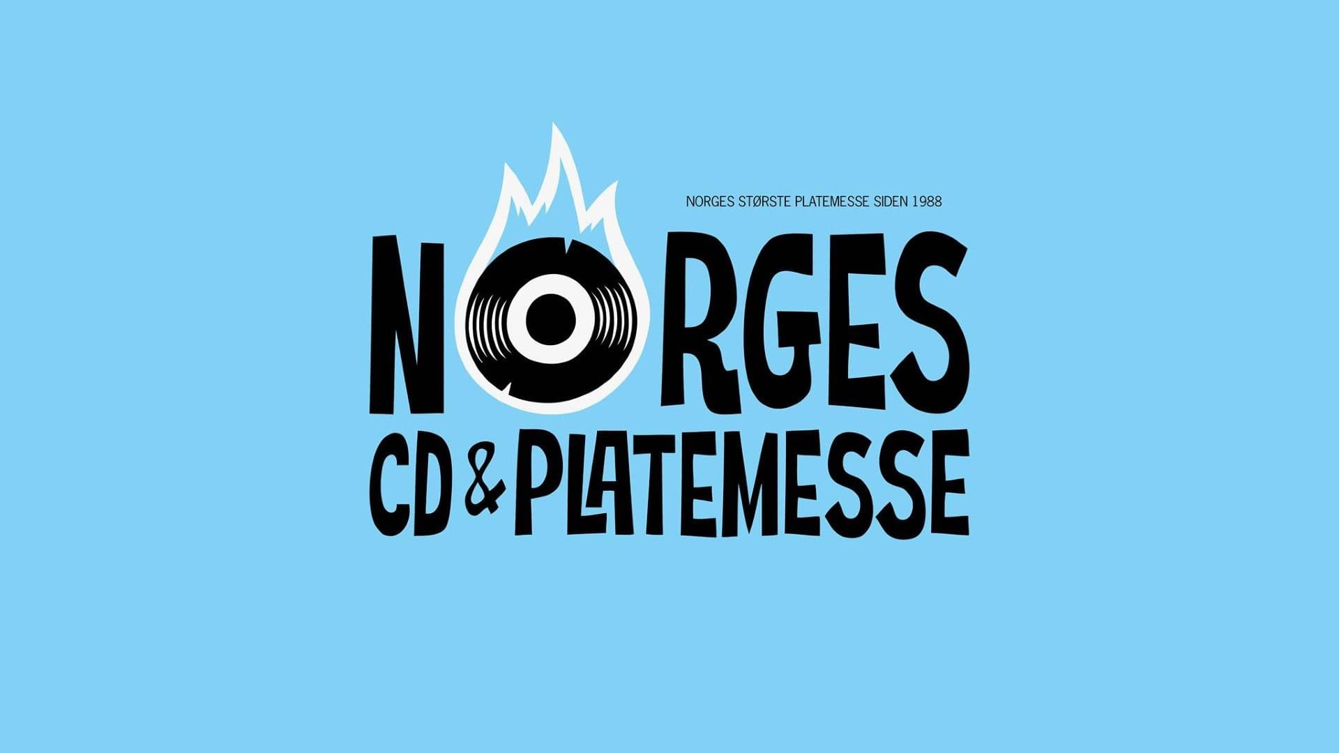 Promotional graphic for Norges CD- og Platemesse