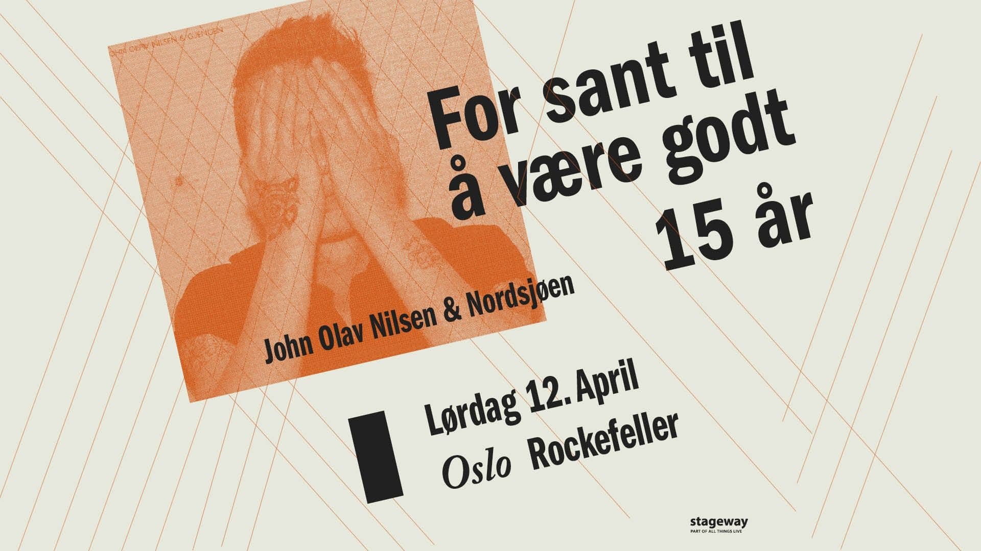 Promotional graphic for John Olav Nilsen & Nordsjøen