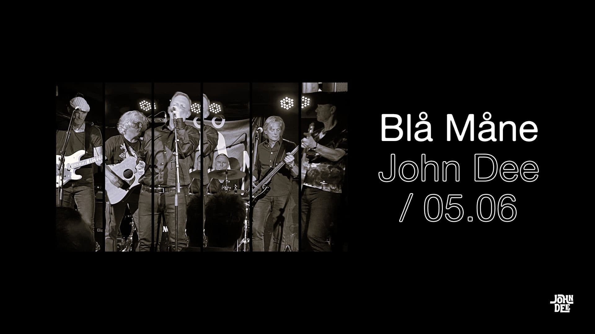 Promotional graphic for Blå Måne