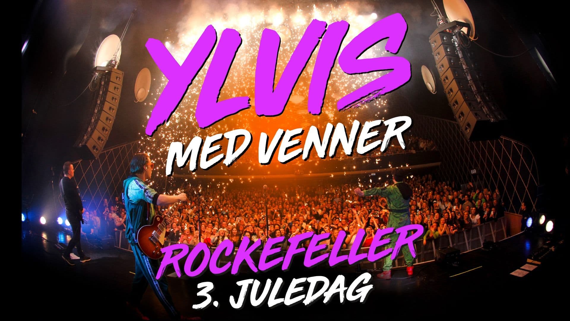 Promotional graphic for Ylvis med venner